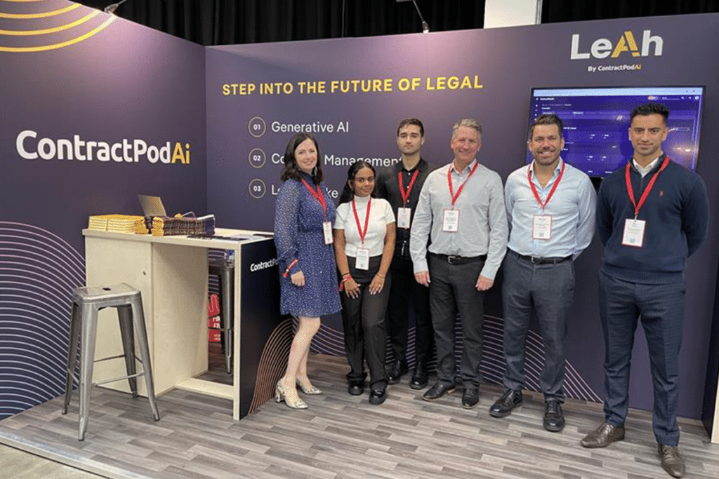 Leah's team the Legal Geek conference in 2023