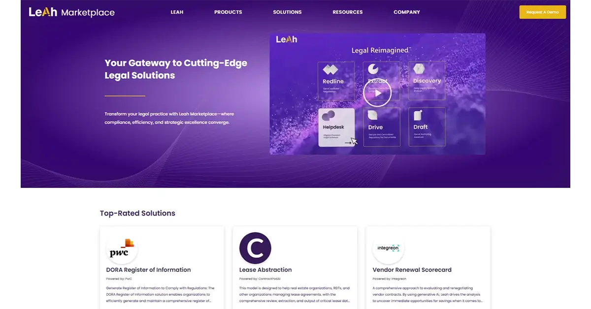 LawSites: CLM Company ContractPodAi Partners with Big Four Firms and ALSPs to Launch Marketplace of AI Agents