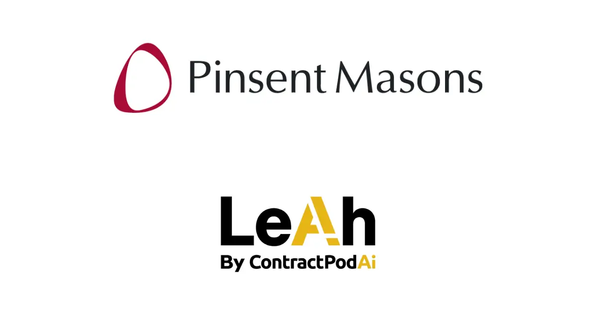 Pinsent Masons: Pinsent Masons and ContractPodAi forge strategic partnership to expand AI-powered legal services