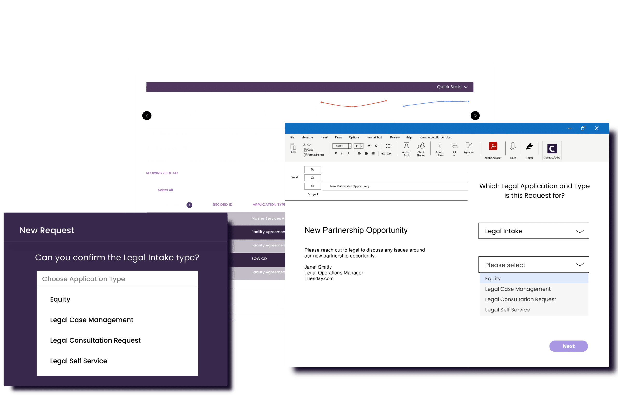 business user actions on Leah Cloud dashboard