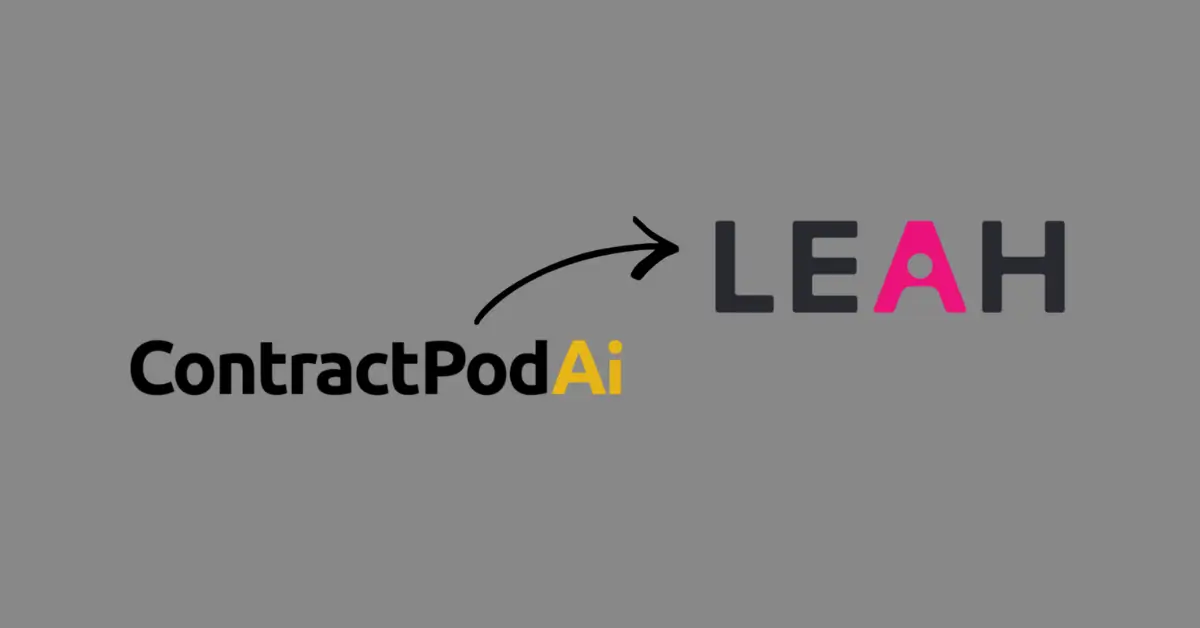 Legal IT Insider: ContractPodAi rebrands as Leah