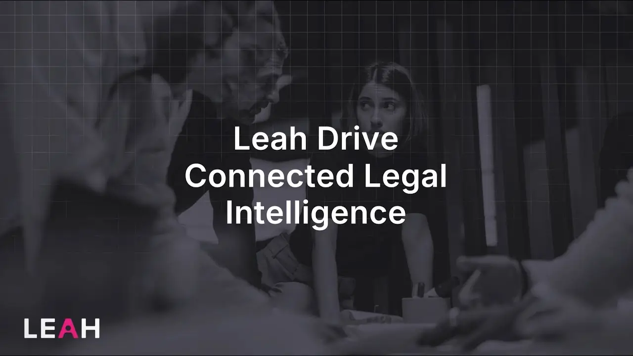 Leah Drive Intelligence | AI-Powered Command Center for Legal Documents
