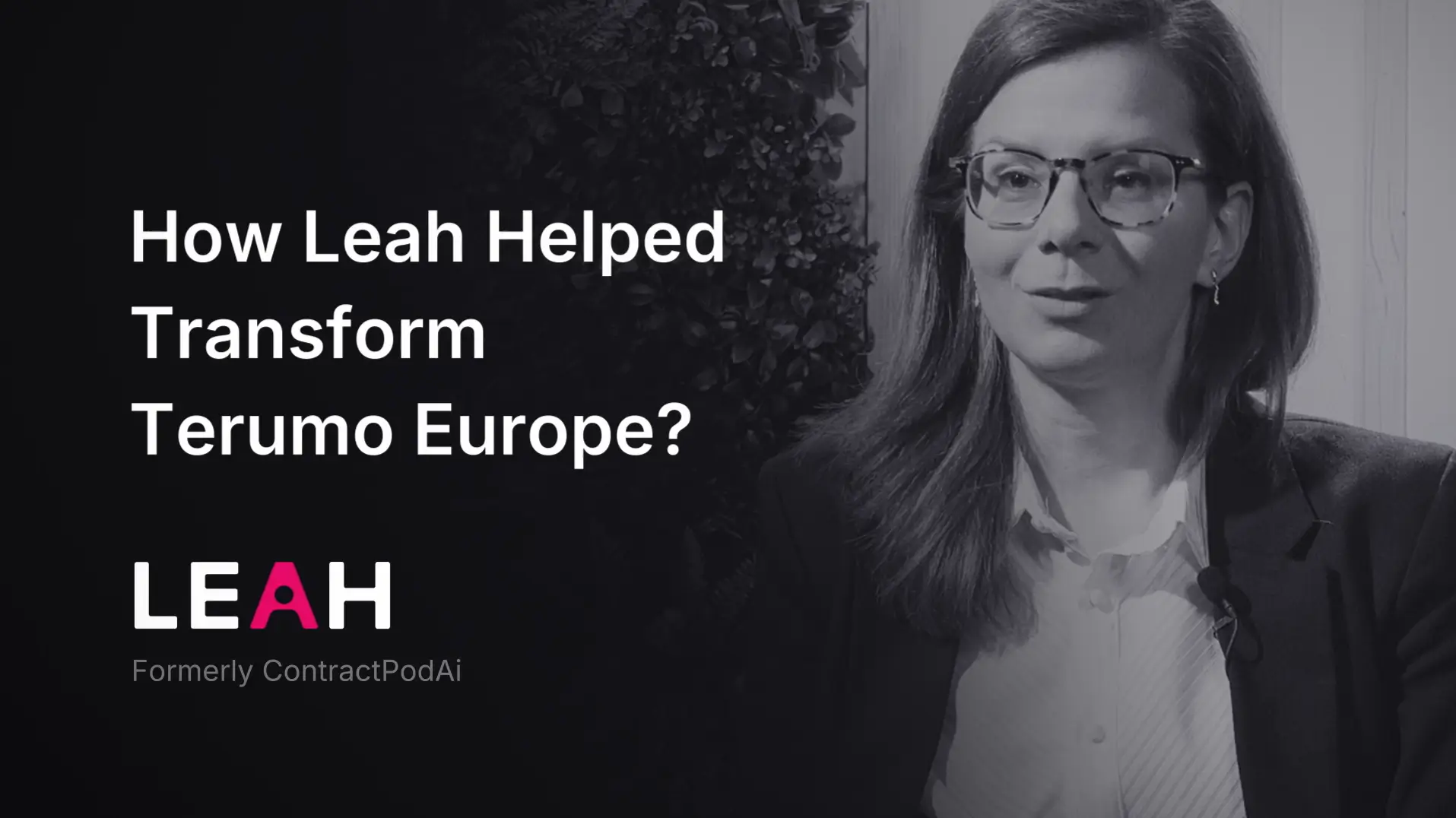 How Leah Transformed Contract Management at Terumo Europe
